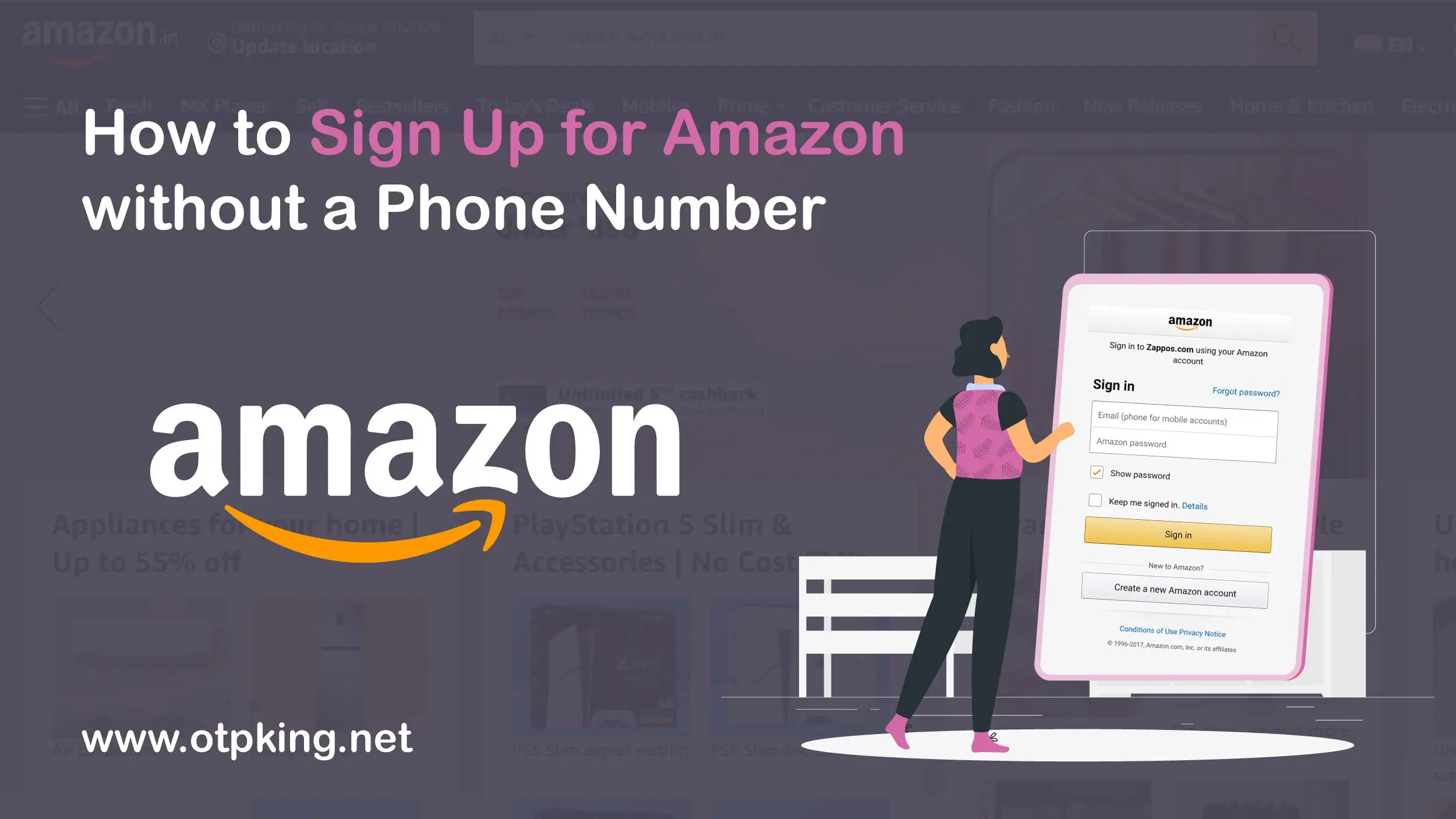 You are currently viewing How to Sign Up for Amazon without a Phone Number